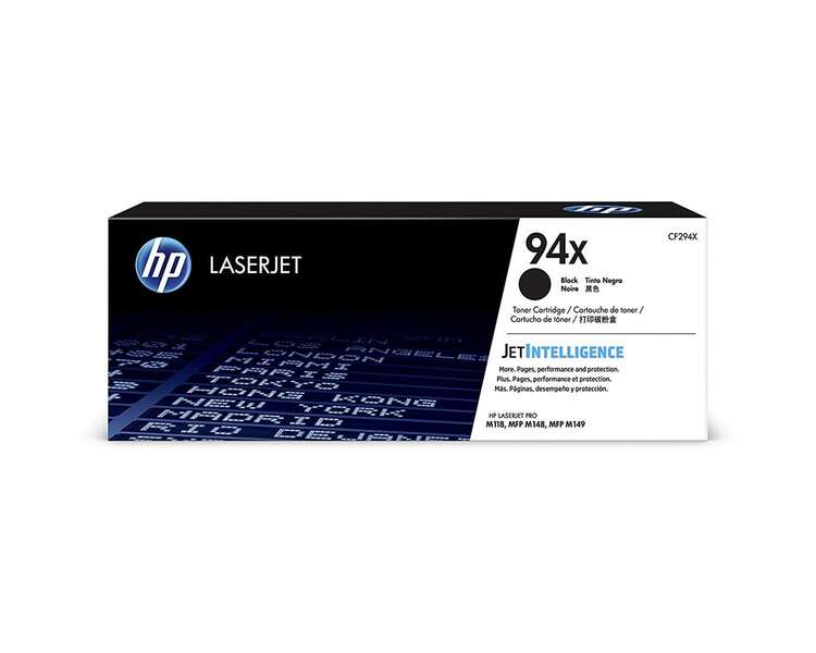 HP CF294X Negro Cartucho de Toner Original - 94X - Prinkweb