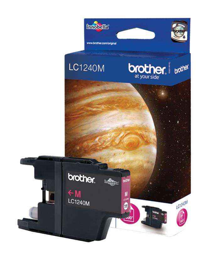 Brother LC1240 Magenta Cartucho de Tinta Original - LC1240MBP - Prinkweb