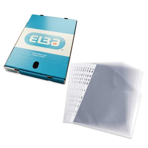 ELBA MULTI-DRILL CASE 11 PP GLASS A4 70 MICRONS STANDARD -100U-