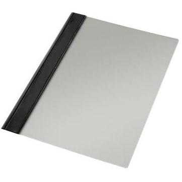 ESSELTE DOSSIER FÁSTENER MOD 132/1 RIGID PVC 150 MICRONS BLACK FOLIO - BOX OF 50U