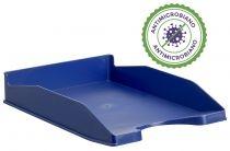 Bac de rangement Archive 2000, antimicrobien, empilable en 3 positions, fond lisse, format DIN A4 et folio, 345 x 255 x 60 mm, bleu