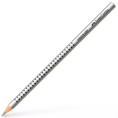 FABER CASTELL LÁPIZ DE COLOR ACUARELABLE COLOUR GRIP PLATA - Prinkweb