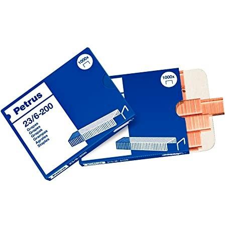 PETRUS GRAPAS 23/6 COBREADAS -CAJA DE 1000-