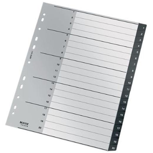 LEITZ MULTI-DRILL INDEX A4 MAX TABS 1-20