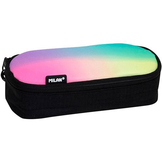 Pochette ovale noire MILAN SUNSET