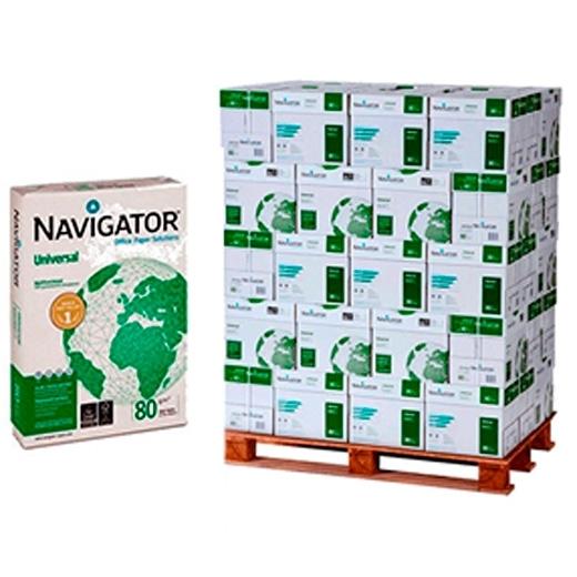 NAVIGATOR A4 80GR UNIVERSAL 1 PALET-300 PAQUETES- - Prinkweb