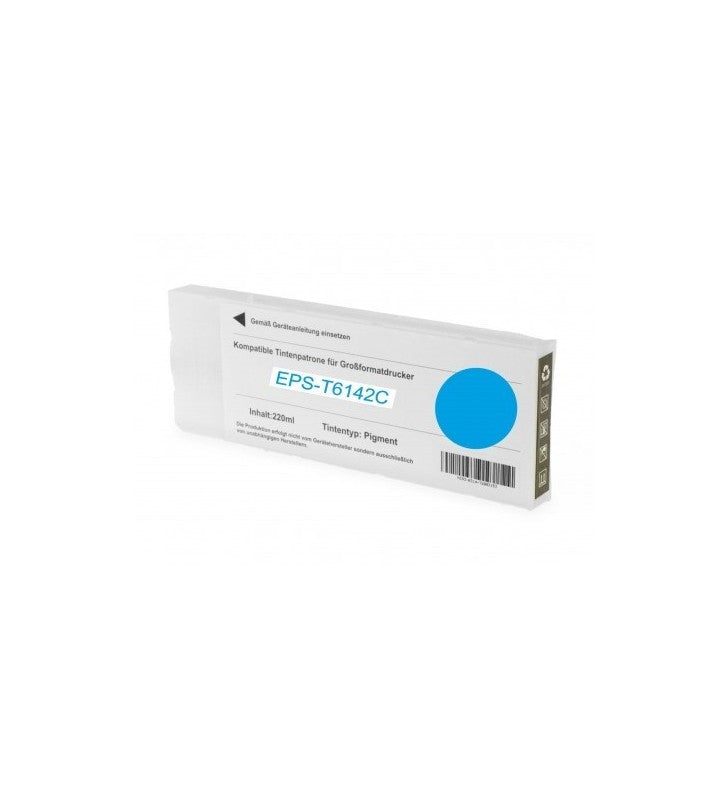 Cartucho compatible Epson T6142 cian 220 ml
