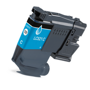 Cartuccia compatibile Brother LC521 ciano