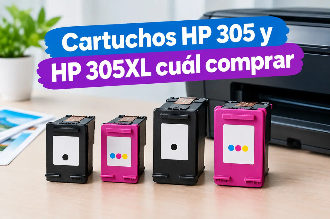 Cartuchos HP 305 y HP 305XL cuál comprar
