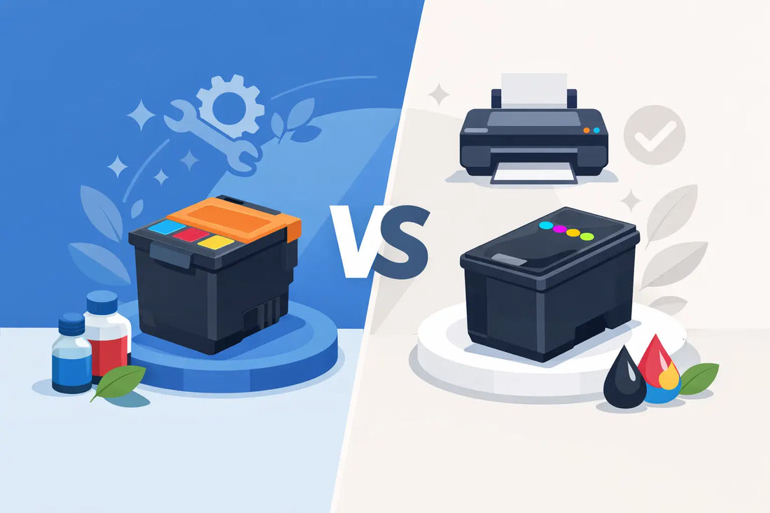 Cartucho compatible vs original: cuál te conviene