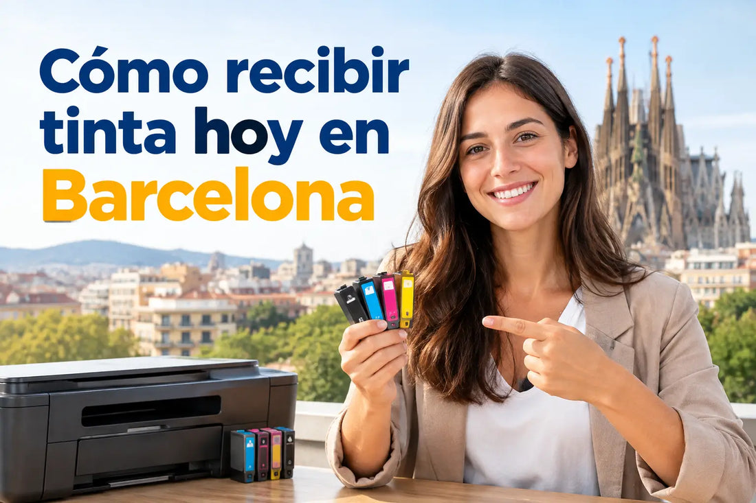 Cómo recibir tinta hoy en Barcelona sin esperas