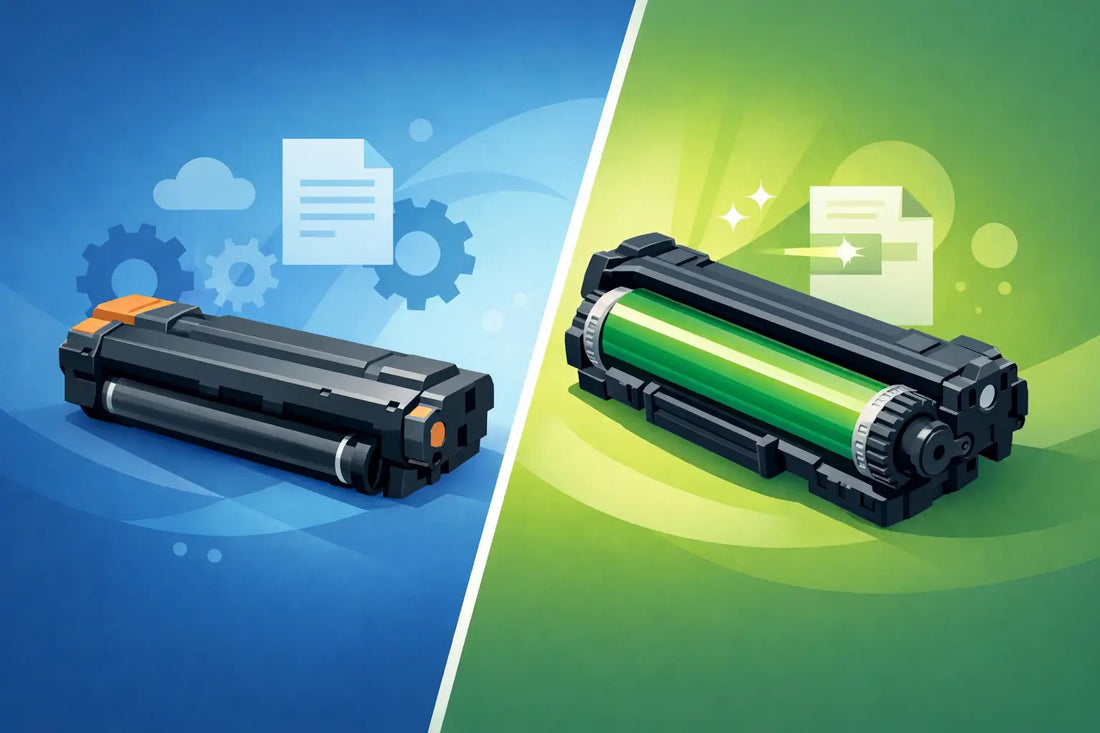 Diferencia entre toner y tambor