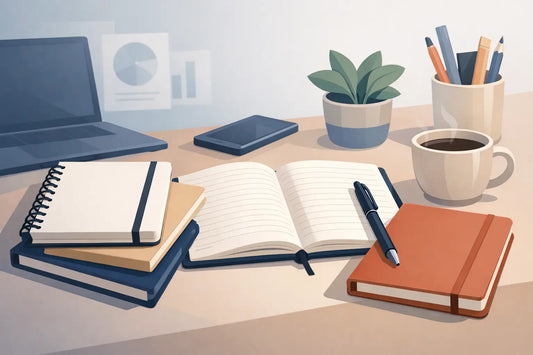 Cuadernos para oficina y estudio que funcionan