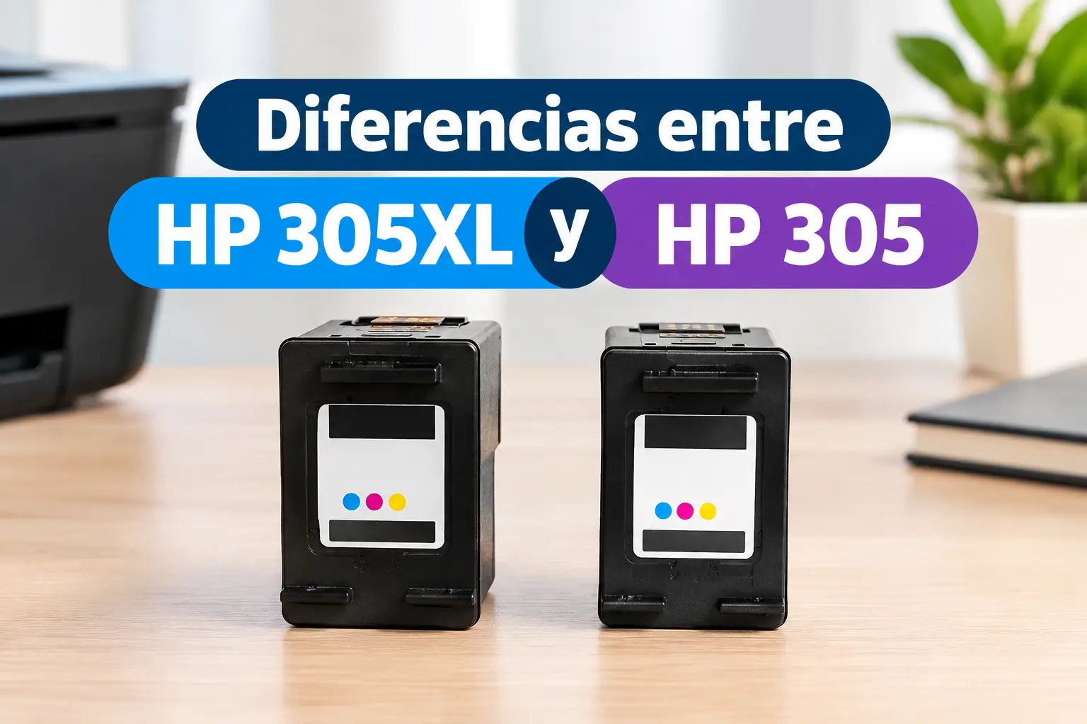 Diferencias entre HP 305XL y HP 305: cuál elegir – Prinkweb