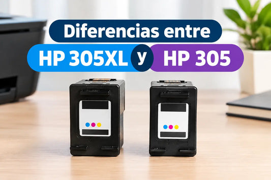 Diferencias entre HP 305XL y HP 305: cuál elegir