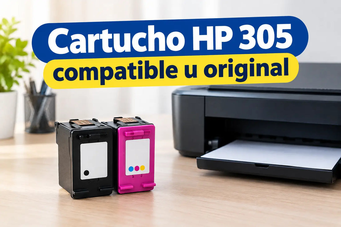 Cartucho HP 305 compatible u original: cuál comprar
