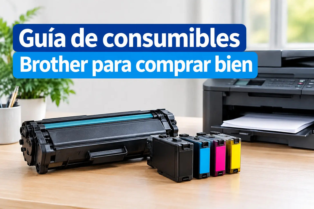 Guía de consumibles Brother para comprar bien