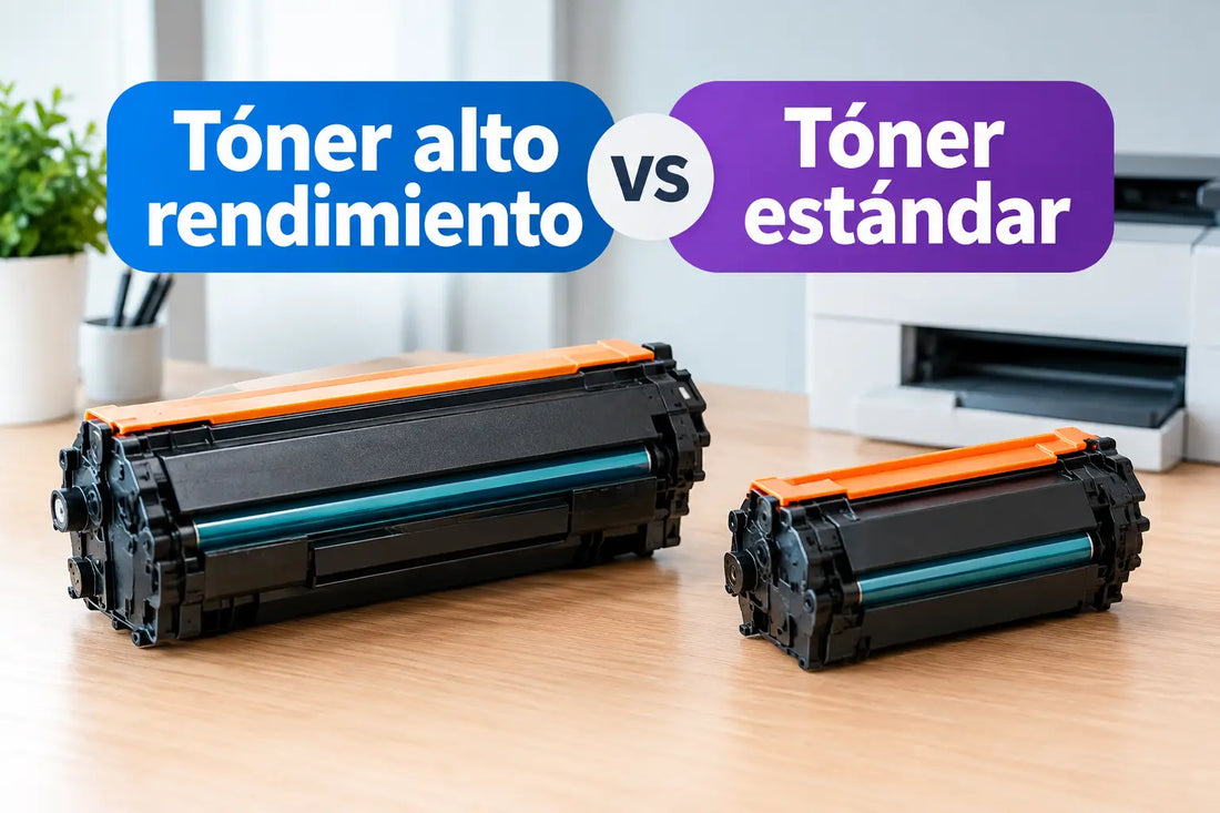 Tóner alto rendimiento versus estándar, ¿cuál elegir?