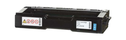 Ricoh Aficio SPC252/SPC262 Cyan Cartucho de Toner Original - 407717/SPC252HEC - Prinkweb