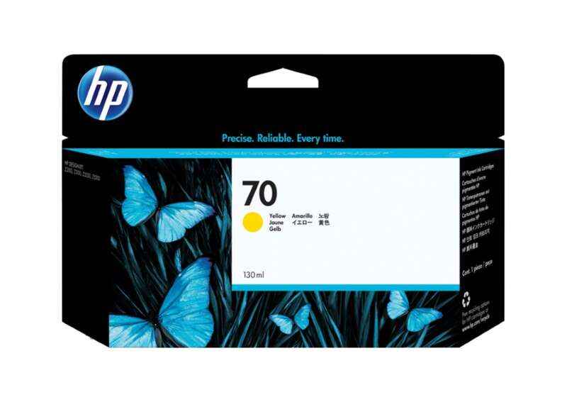 HP 70 Amarillo Cartucho de Tinta Original - C9454A - Prinkweb