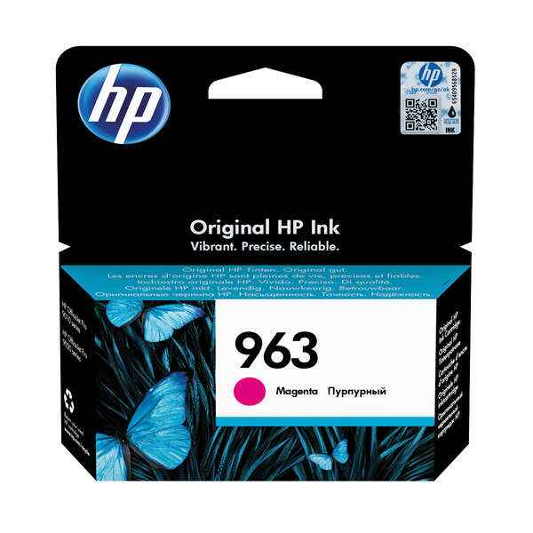 HP 963 Magenta Cartucho de Tinta Original - 3JA24AE - Prinkweb