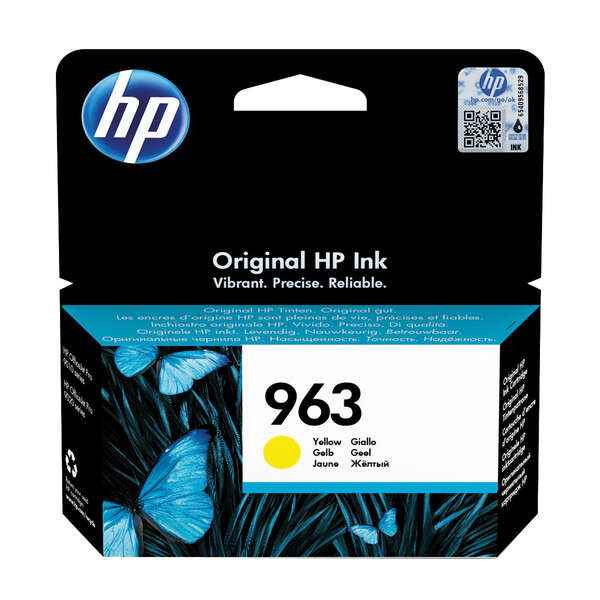 HP 963 Amarillo Cartucho de Tinta Original - 3JA25AE - Prinkweb