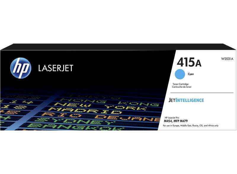 HP W2031A Cyan Cartucho de Toner Original - 415A - Prinkweb