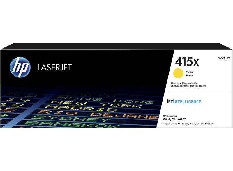 HP W2032X Amarillo Cartucho de Toner Original - 415X - Prinkweb