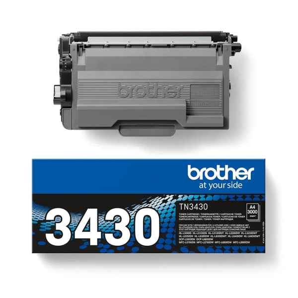 Brother TN3430 Negro Cartucho de Toner Original - Prinkweb