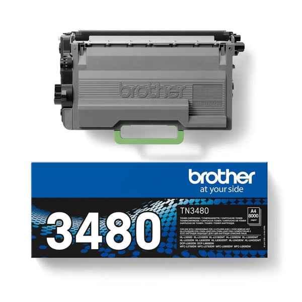 Brother TN3480 Negro Cartucho de Toner Original - Prinkweb