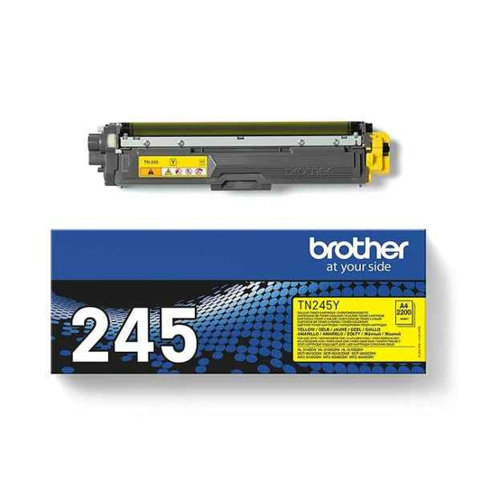Brother TN245 Amarillo Cartucho de Toner Original - TN245Y - Prinkweb