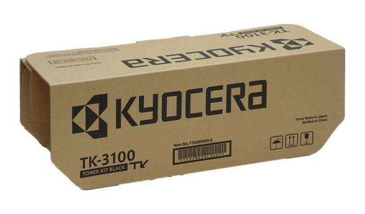 Kyocera TK3100 Negro Cartucho de Toner Original - 1T02MS0NL0 - Prinkweb