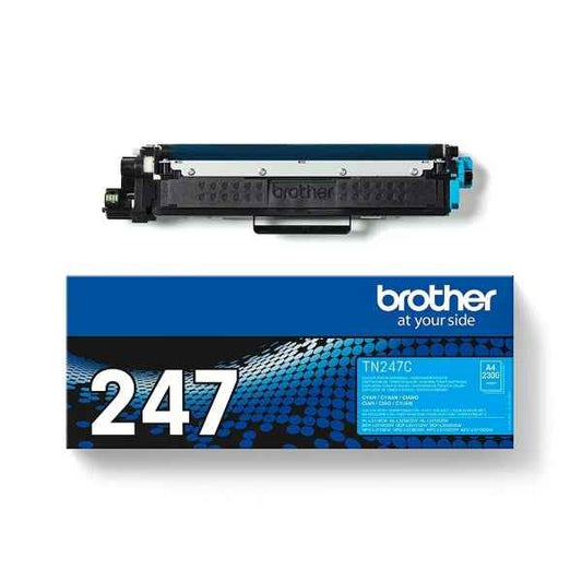 Brother TN247 Cyan Cartucho de Toner Original - TN247C - Prinkweb