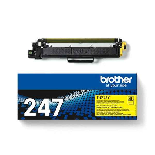Brother TN247 Amarillo Cartucho de Toner Original - TN247Y - Prinkweb