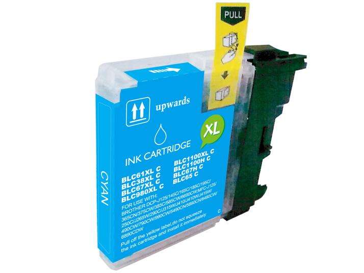 Cartucho compatible Brother LC980XL Cian