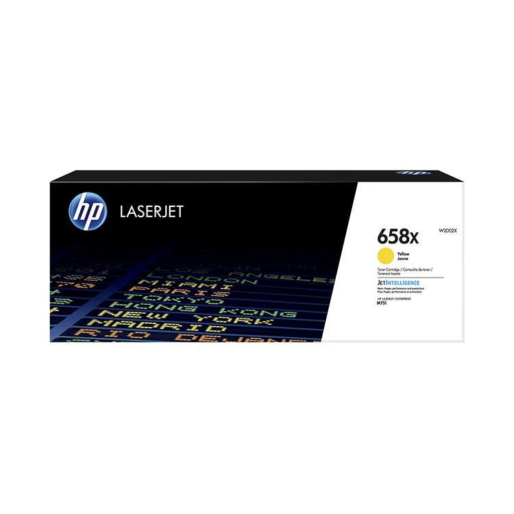 HP W2002X Amarillo Cartucho de Toner Original - 658X - Prinkweb