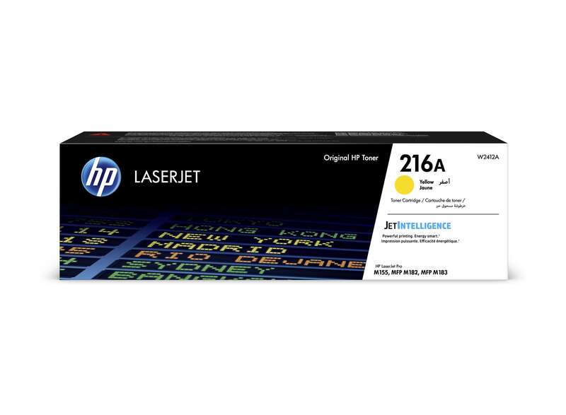 HP W2412A Amarillo Cartucho de Toner Original - 216A - Prinkweb