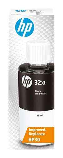 HP 32XL Negro Botella de Tinta Original - 1VV24AE - Prinkweb