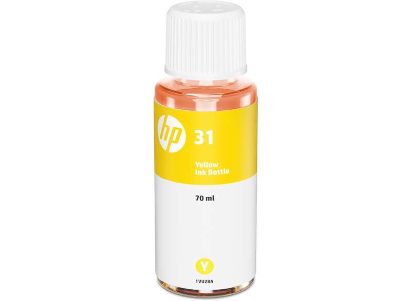 HP 31 Amarillo Botella de Tinta Original - 1VU28AE - Prinkweb