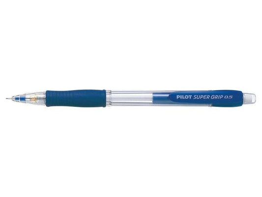 Porte-mine Pilot SuperGrip H185 - Mine 0,5 mm - Mine HB - Corps bleu