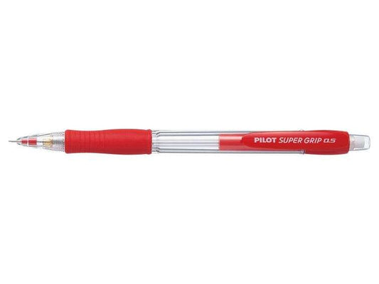 Porte-mine Pilot SuperGrip H185 - Mine 0,5 mm - Mine HB - Corps rouge