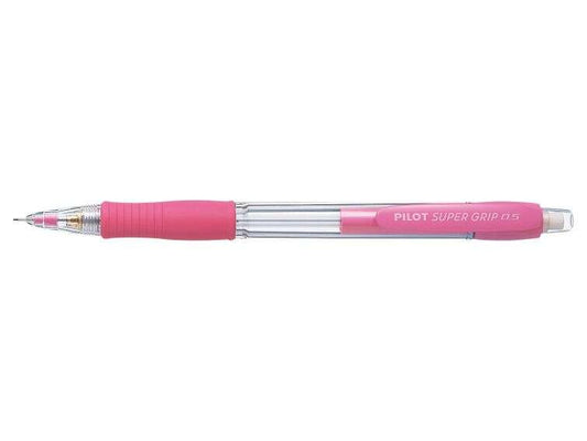 Porte-mine Pilot SuperGrip H185 - Mine 0,5 mm - Mine HB - Corps rose