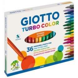 Giotto Turbo Color Rotuladores - Punta Fina 2.8 mm. - Tinta al Agua - Lavable - Colores S