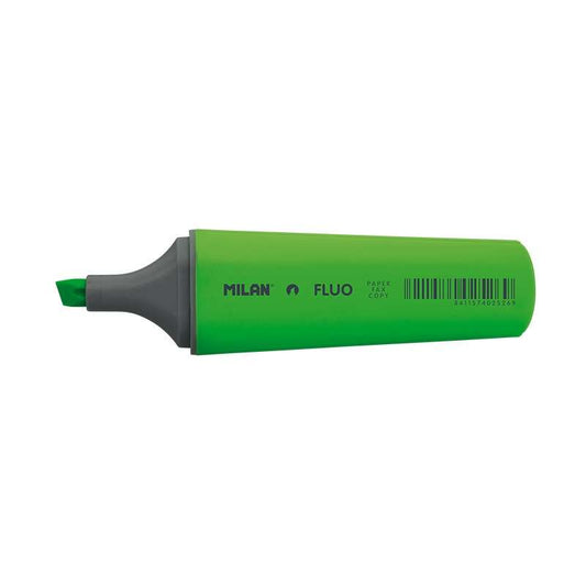 Marqueur fluorescent Milan - Pointe biseautée 1 - 4,8 mm - Vert