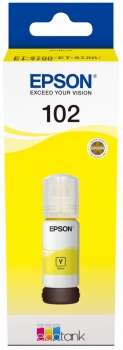 Epson 102 Amarillo Botella de Tinta Original - C13T03R440 - Prinkweb