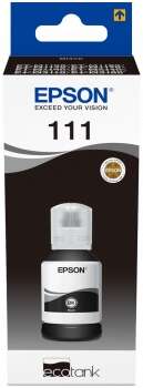 Epson 111 Negro Botella de Tinta Pigmentada Original - C13T03M140 - Prinkweb