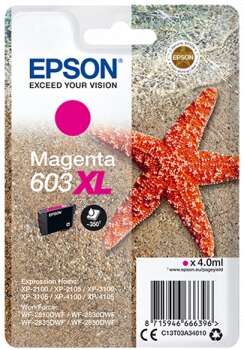 Epson 603XL Magenta Cartucho de Tinta Original - C13T03A34010 - Prinkweb