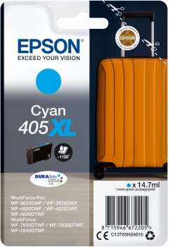 Epson 405XL Cyan Cartucho de Tinta Original - C13T05H24010 - Prinkweb