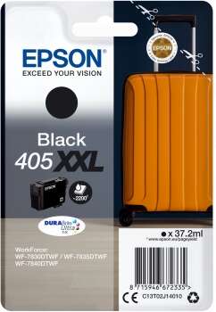 Epson 405XXL Negro Cartucho de Tinta Original - C13T02J14010 - Prinkweb
