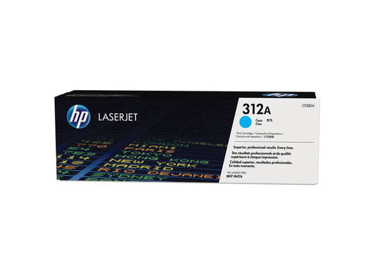 HP CF381A Cyan Cartucho de Toner Original - 312A - Prinkweb